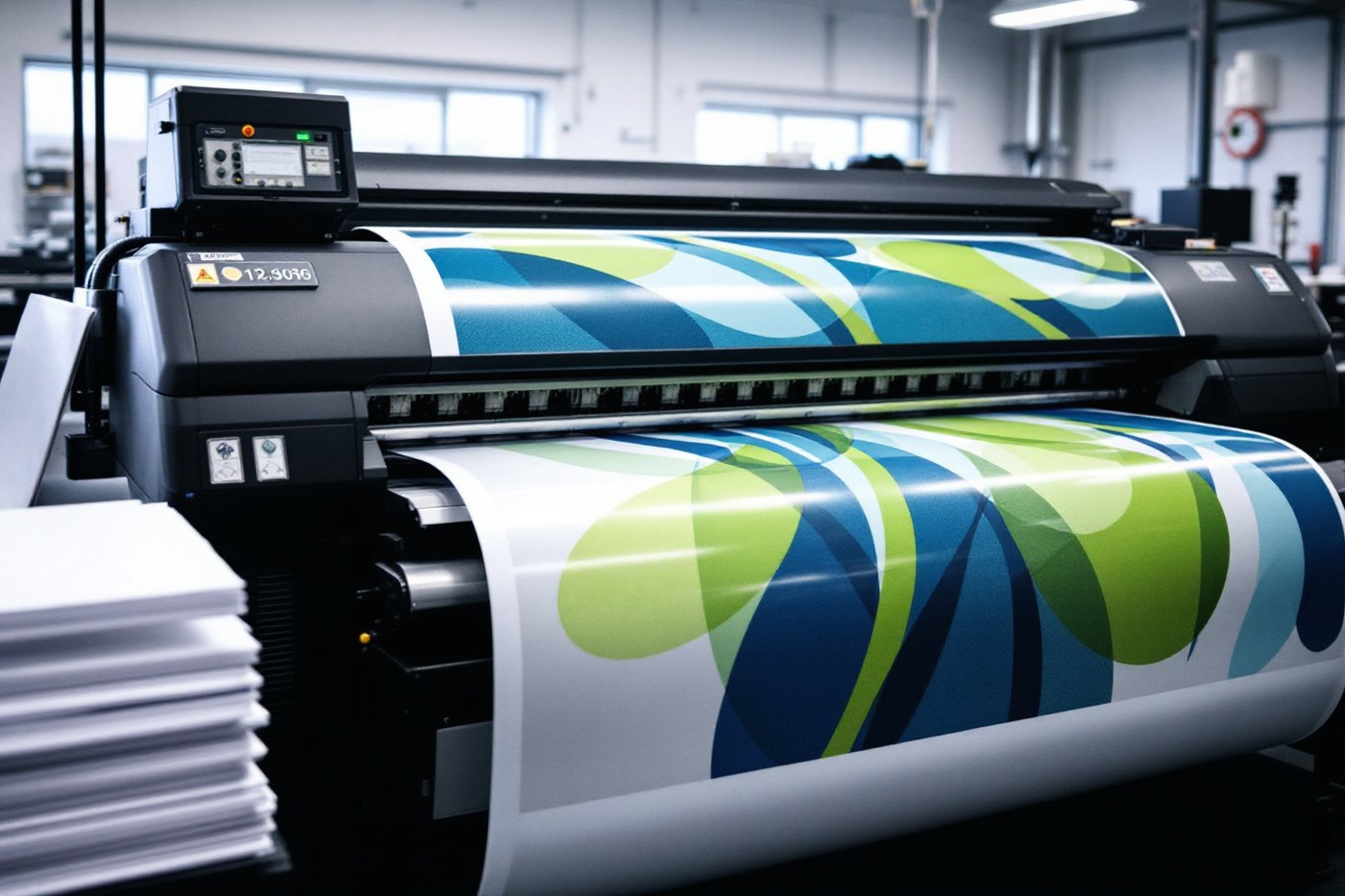 Sign and print production work